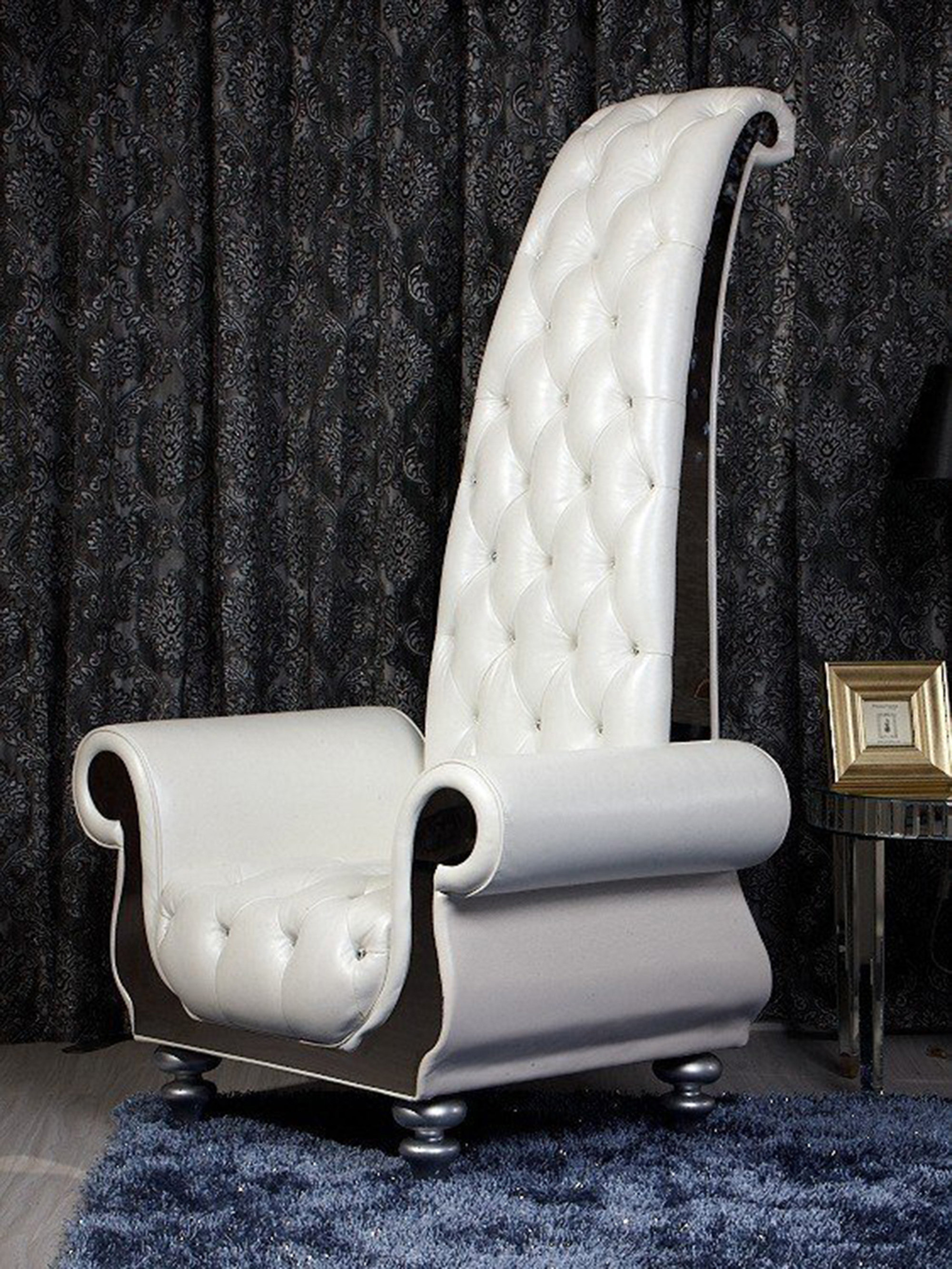 Infinity Furniture Import Kyrie 36.5 Wide Genuine Leather Club Chair Wayfair